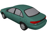 Ford Escort SE (1998) 3D Model