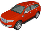 Ford Everest Concept (2013) 3D Model preview