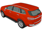 Ford Everest Concept (2013) 3D Model