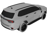 Ford Everest Sport (2023) 3D Model