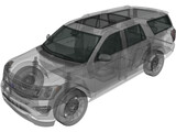 Ford Expedition (2017) 3D Model