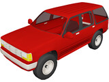 Ford Explorer (1993) 3D Model preview