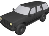 Ford Explorer (1993) 3D Model preview