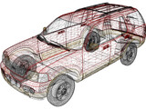 Ford Explorer (2001) 3D Model