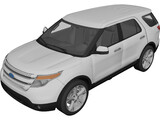 Ford Explorer (2011) 3D Model preview