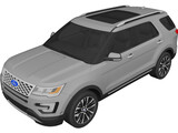 Ford Explorer (2016) 3D Model preview