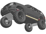 Ford Explorer [Lifted] (2002) 3D Model