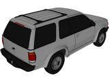 Ford Explorer Sport (1996) 3D Model