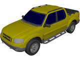 Ford Explorer Sport Trac (2003) 3D Model preview