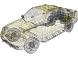 Ford Explorer Sport Trac (2003) 3D Model