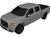 Ford F-150 (2015) 3D Model preview
