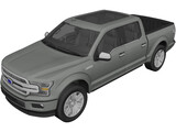 Ford F-150 (2018) 3D Model preview