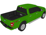 Ford F-150 SuperCrew XLT (2020) 3D Model
