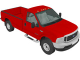 Ford F-350 Super Duty XLT (1999) 3D Model
