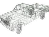 Ford F-Series Truck (1984) 3D Model