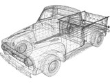 Ford F-100 (1953) 3D Model
