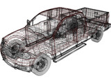 Ford F-150 Pickup 3D Model