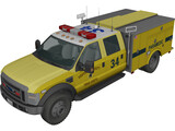 Ford F-450 Rescue 3D Model preview