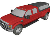 Ford F-450 Super Duty 3D Model preview