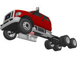 Ford F-650 Crew Cab 6x4 (2016) 3D Model