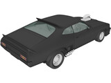 Ford Falcon GT Coupe Interceptor Mad Max (1979) 3D Model