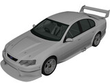 Ford Falcon V8 (2009) 3D Model preview