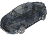 Ford Fiesta Zetec S (2009) 3D Model