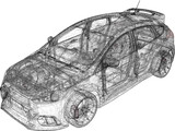 Ford Focus (2016) 3D Model