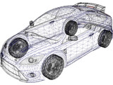 Ford Focus RS 3D Model