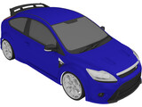 Ford Focus RS 3D Model