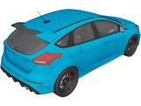 Ford Focus RS 3D Model preview