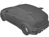Ford Focus RS (2009) 3D Model