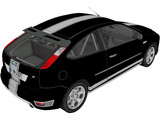 Ford Focus ST (2005) 3D Model