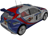 Ford Focus WRC 3D Model preview