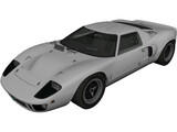 Ford GT40 3D Model preview