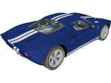 Ford GT40 3D Model