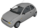 Ford Ka 3D Model preview