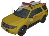 Ford Lifeguard Explorer 3D Model preview
