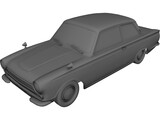 Ford Lotus Cortina (1966) 3D Model preview