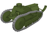 Ford M1918 3D Model preview