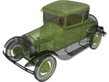 Ford Model A (1939) 3D Model