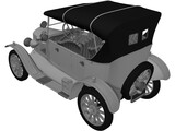 Ford Model T (1924) 3D Model