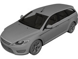 Ford Mondeo Sportbreak 3D Model preview