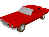 Ford Mustang (1965) 3D Model preview