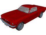 Ford Mustang (1967) 3D Model preview