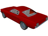 Ford Mustang (1967) 3D Model