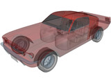 Ford Mustang (1967) 3D Model