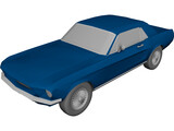 Ford Mustang (1967) 3D Model preview
