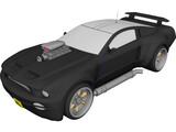 Ford Mustang (2003) [Supercharged] 3D Model preview