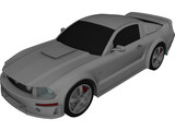 Ford Mustang 3D Model preview